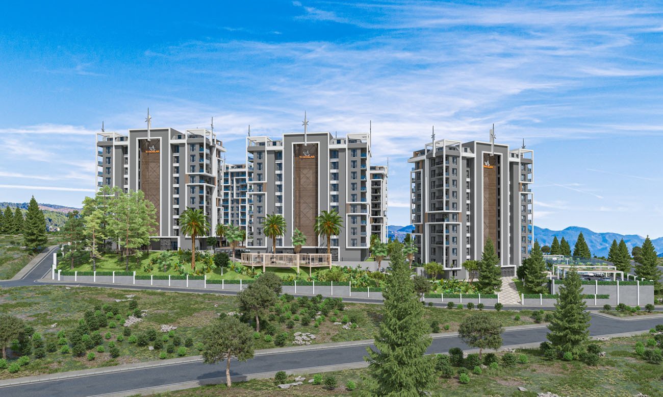Attraktive Apartments in Avsallar für Wohnen, Urlaub und neue Perspektiven