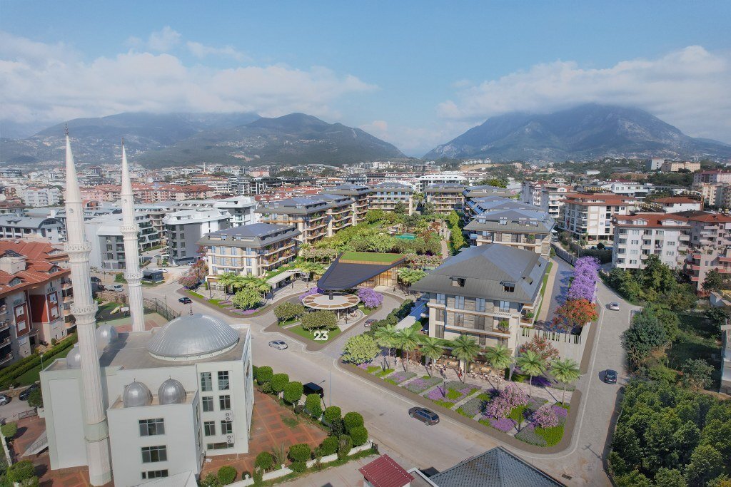 Exklusive Wohnanlage in Alanya mit Pool, Wellness, Smart Home und urbaner Lebensqualität