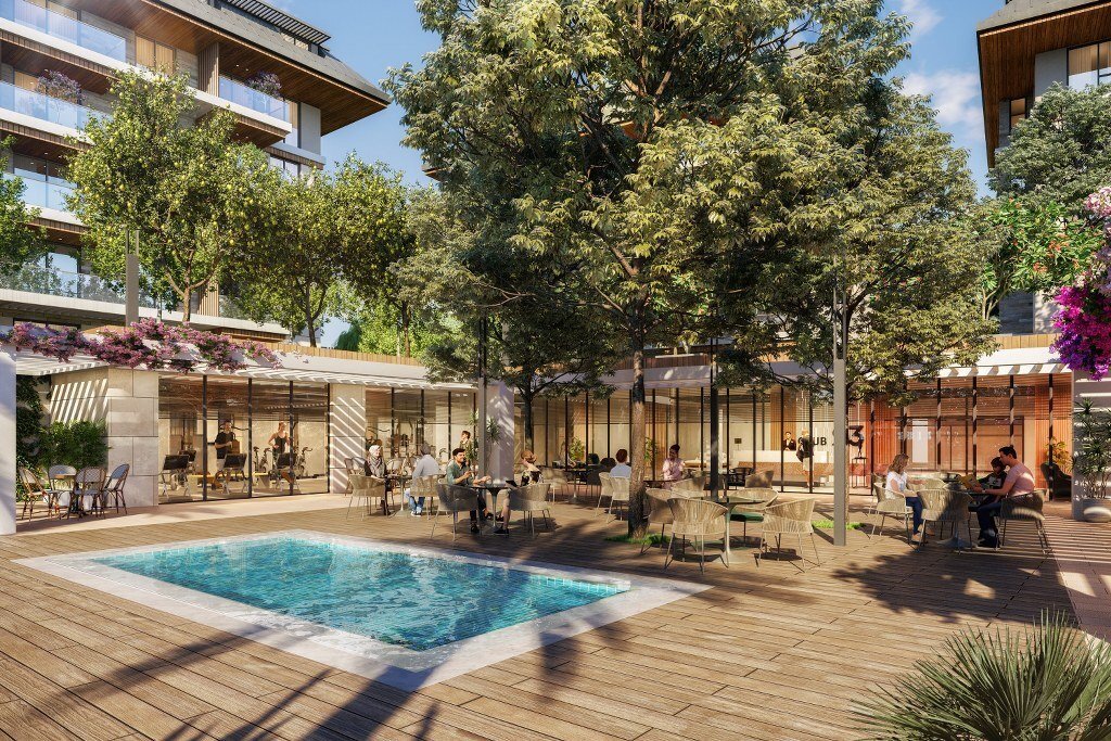 Exklusive Wohnanlage in Alanya mit Pool, Wellness, Smart Home und urbaner Lebensqualität