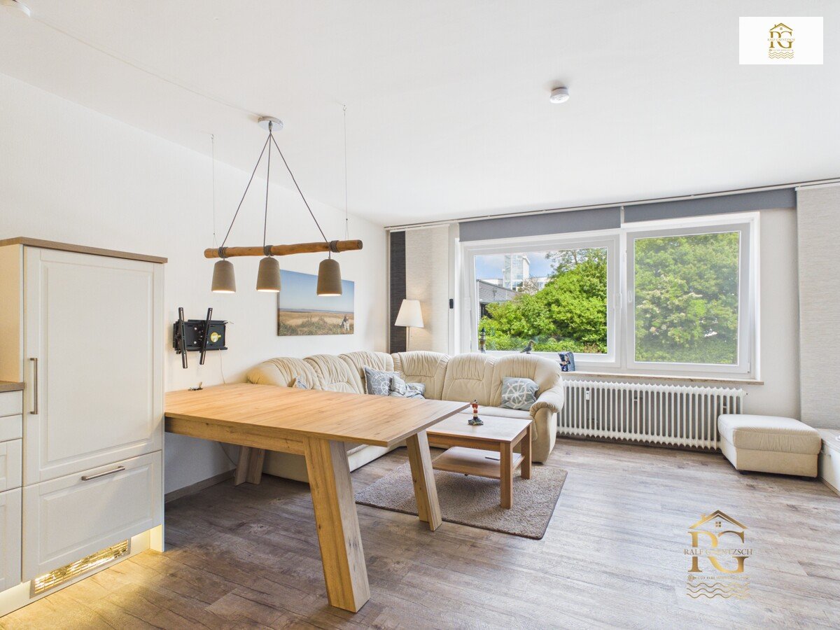 Moderne Eigentumswohnung/Ferienwohnung in TOP Lage im Nordseebad Cuxhaven-Duhnen mit Schwimmbad/Sauna/Parkplatz/möbiliert