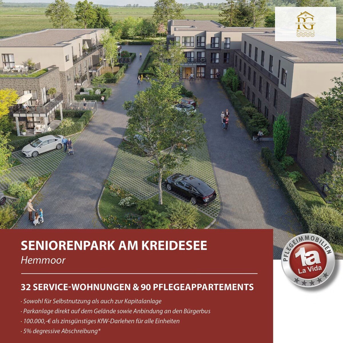 Service-Wohnen am Kreidesee in Hemmoor-Verkaufsstart-Provisionfsrei für den Käufer !
Beratung durch uns !