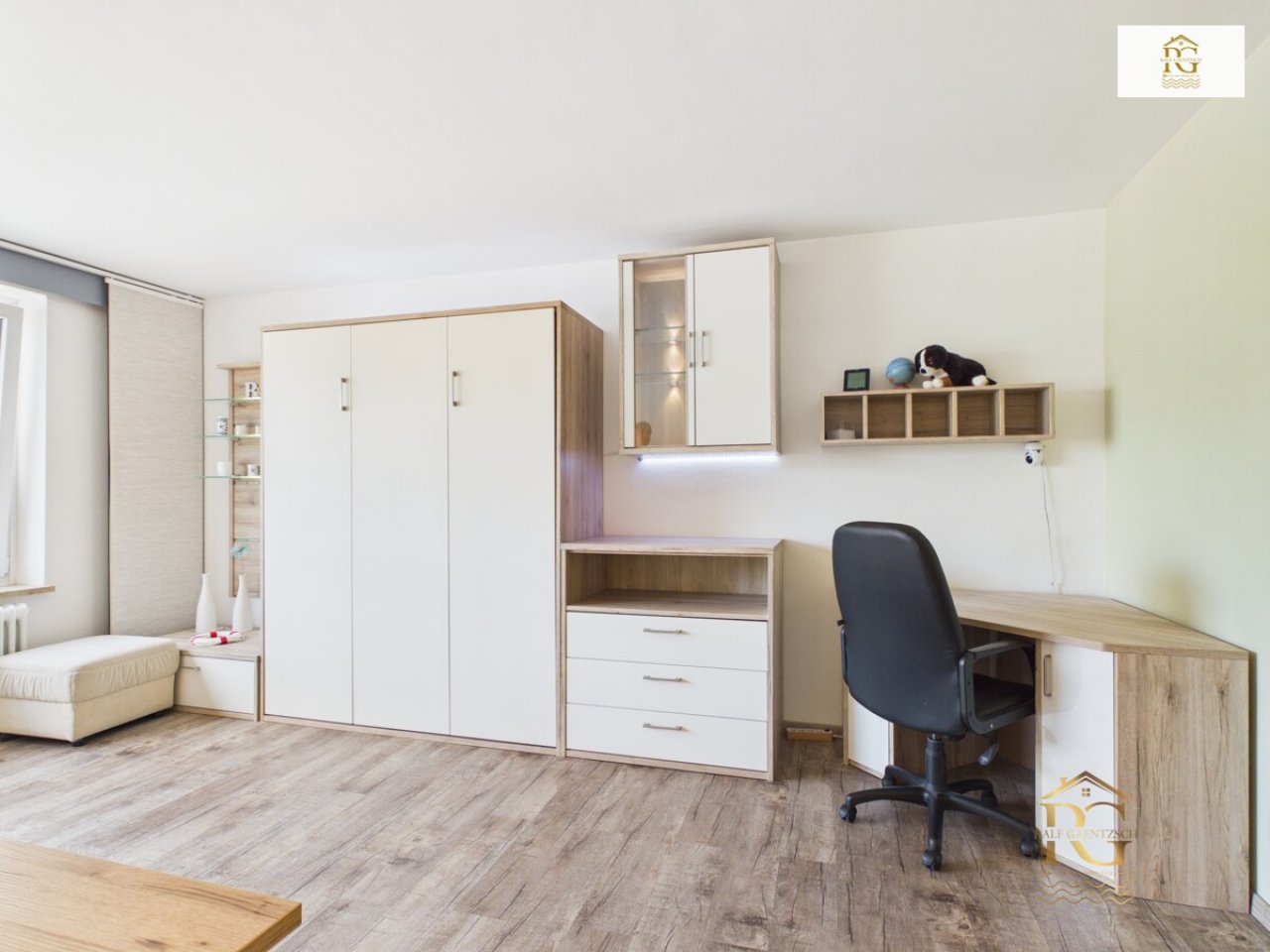 Wohnzimmer/Küche/Schlafzimmer EG Wohnzimmer/Küche/Schlafzimmer EG